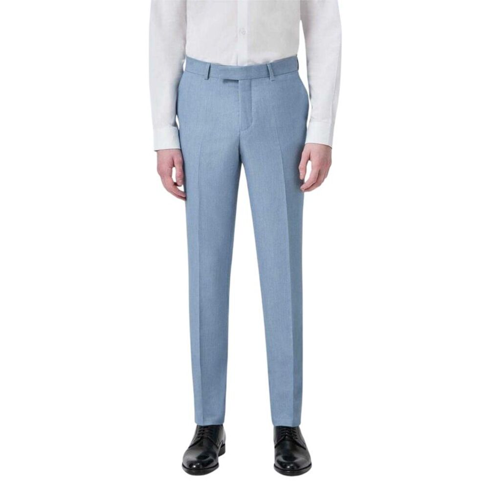 Twisted Tailor Mens Formal Trousers / Light Blue